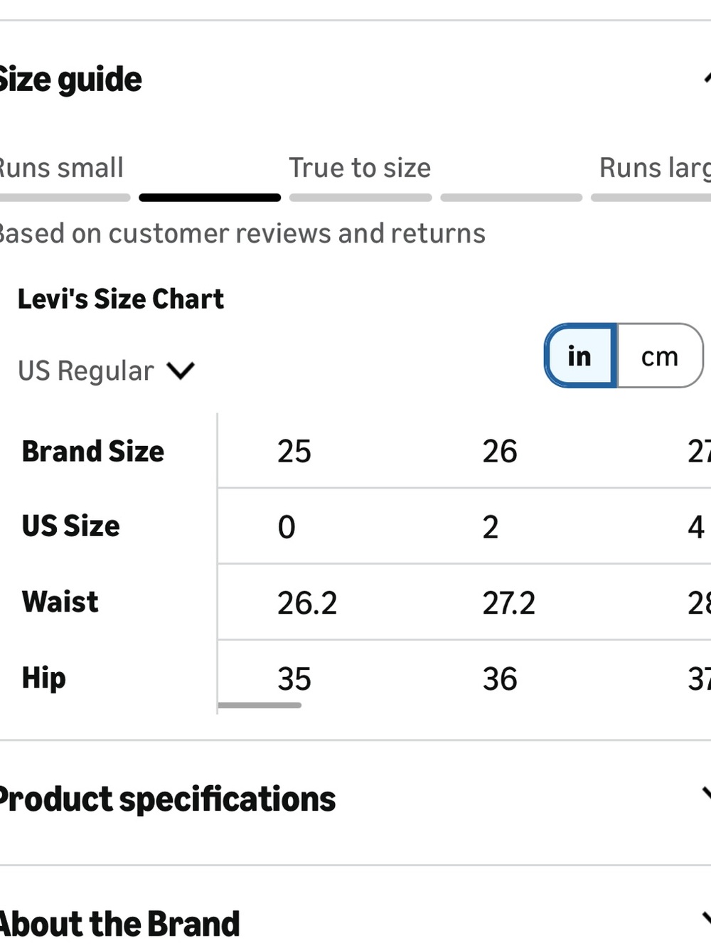 NWT Levi’s Womens 501 Jeans - Picture 6 of 7